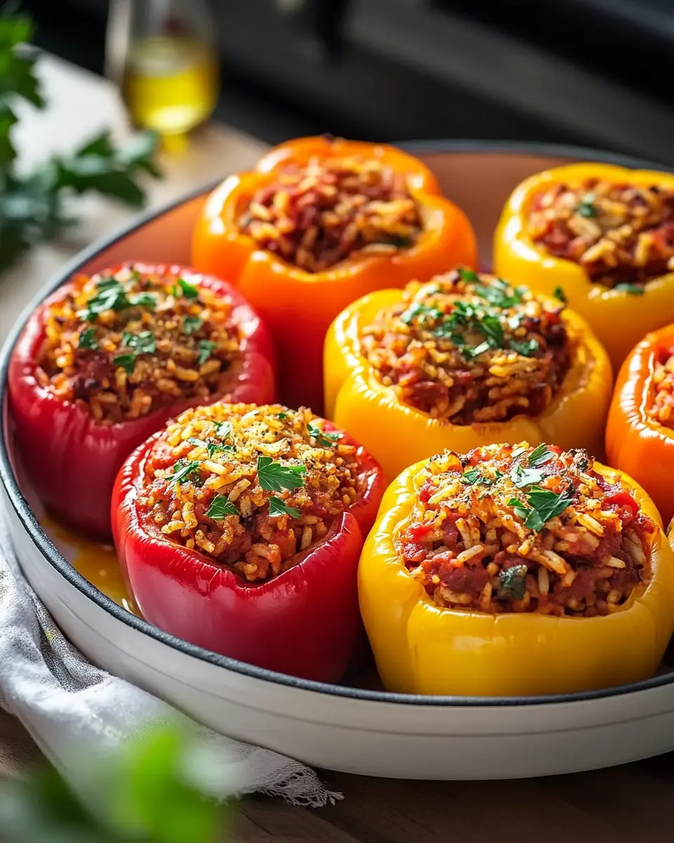 Gefüllte Paprikaschoten: Verführerisches veganes Ofengericht 7
