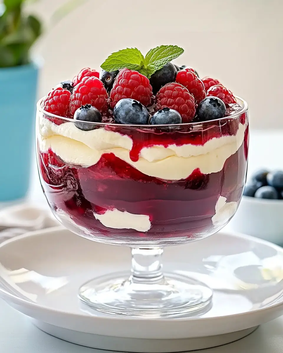 Rote Grütze-Mascarpone-Schichtspeise First Image First Image