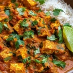 Tofu Tikka Masala – Bestes veganes Rezept First Image First Image