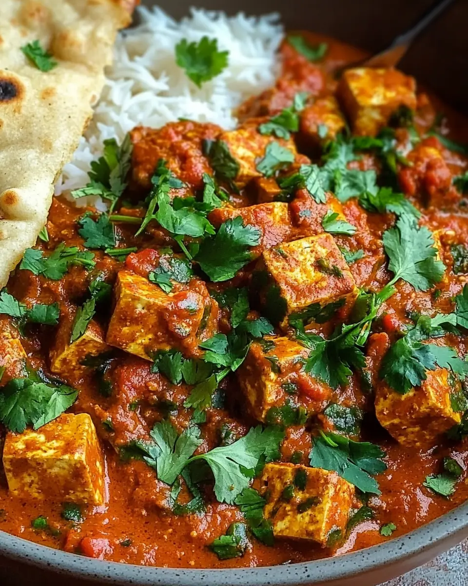 Tofu Tikka Masala – Bestes veganes Rezept First Image First Image