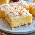 Wattekuchen mit Pudding und Kokos – Der fluffigste Blechkuchen überhaupt First Image First Image