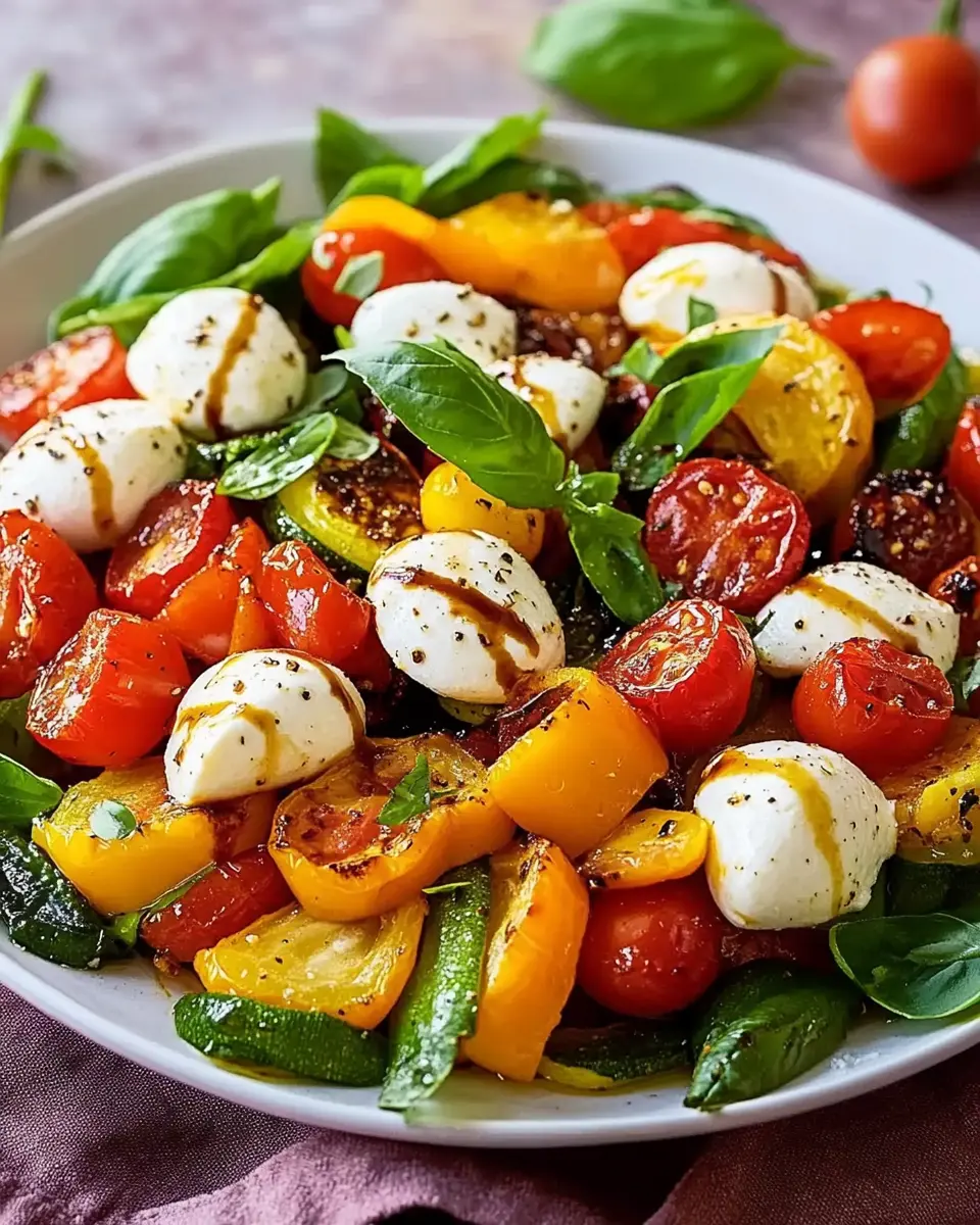 Ofengemüse-Salat mit Mozzarella: The Best Cozy Comfort Dish 5
