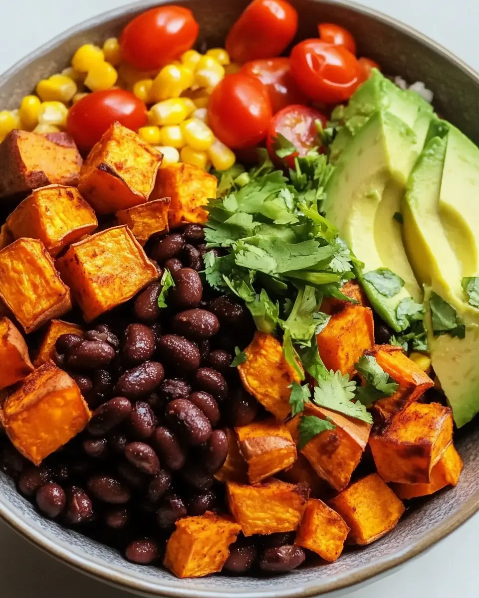 Süßkartoffel Burrito Bowl: Gesund, Sättigend und Einfach Lecker 5