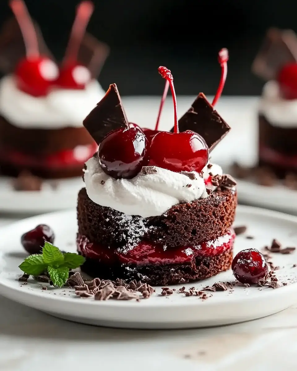 Mini Schwarzwälder Kirsch Törtchen: Irresistibly Decadent Delights 5 kjvwmfpqdwtzt6tpkj0i