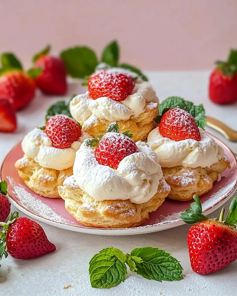 Einfacher Erdbeer Windbeutel: Die besten luftigen Profiteroles 6 lozmlsudconuku08di6b