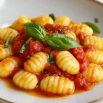 Gnocchi mit frischer Tomatensauce First Image First Image