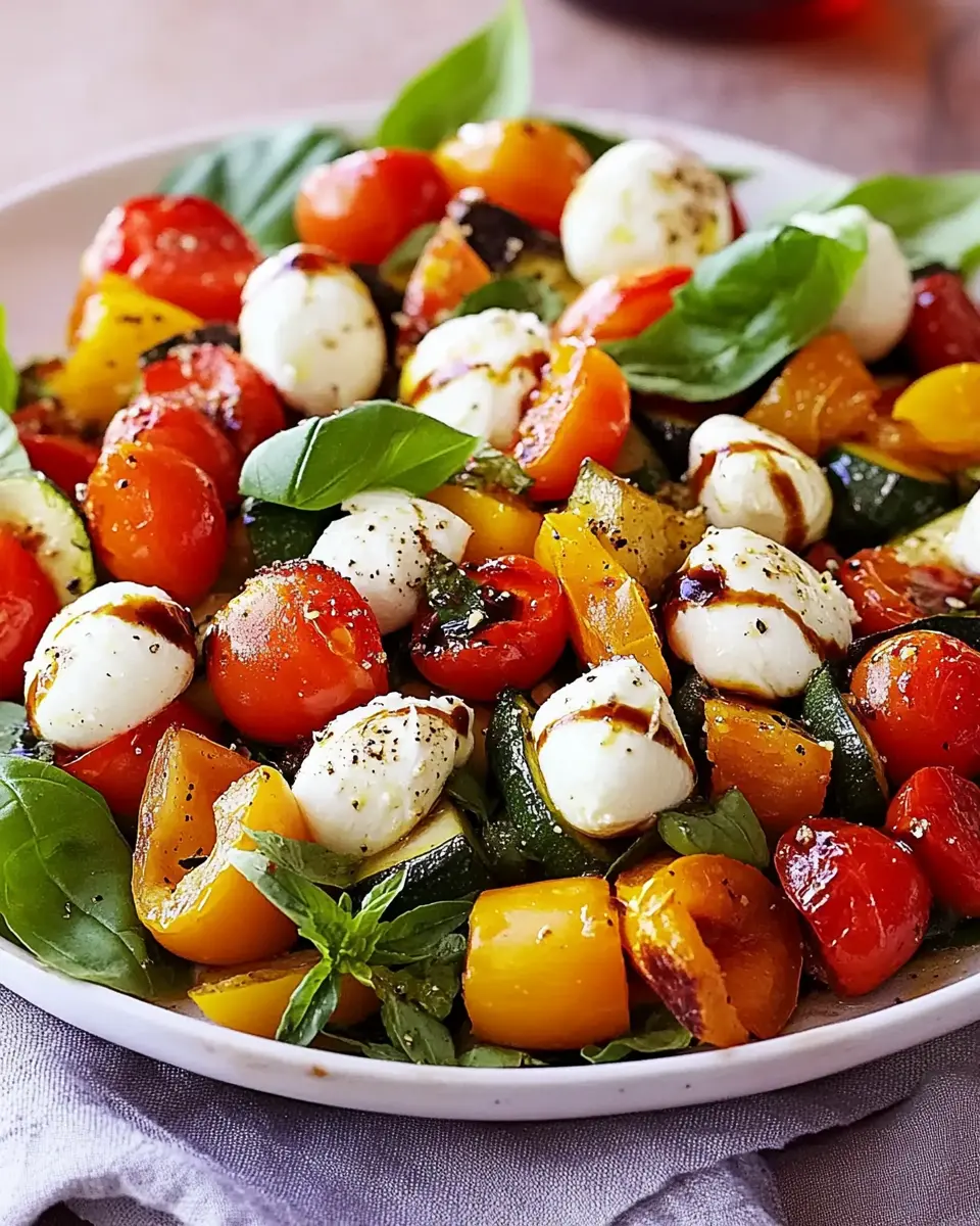 Ofengemüse-Salat mit Mozzarella: The Best Cozy Comfort Dish 7