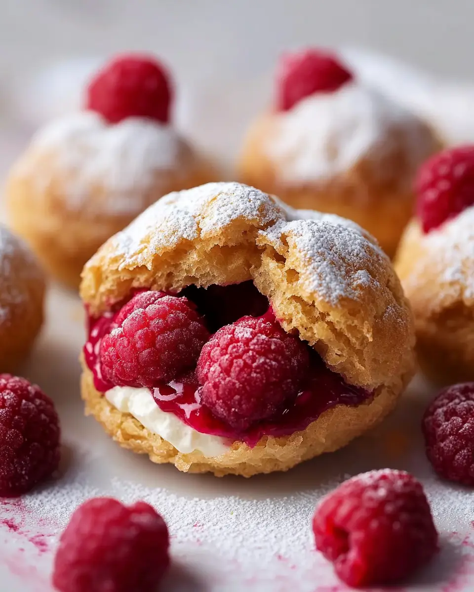 Herz Choux au Craquelin: Irresistibly Crunchy Raspberry Cream Puffs 6 op5zhssrgzc5q7zjy8ia