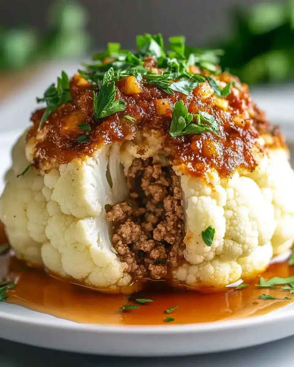 Blumenkohlbombe mit Hackfleisch: The Best Comfort Food! 6