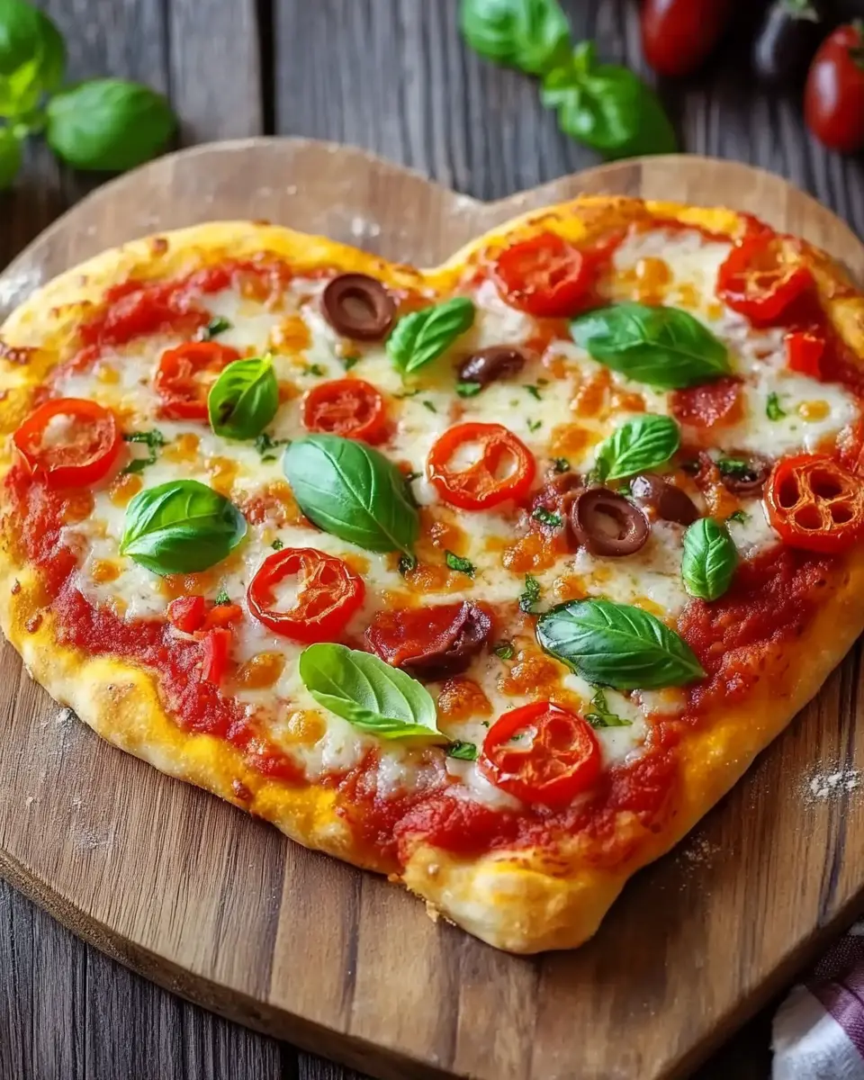 Pizza Herz backen – Die romantischste Art, Pizza zu genießen First Image First Image