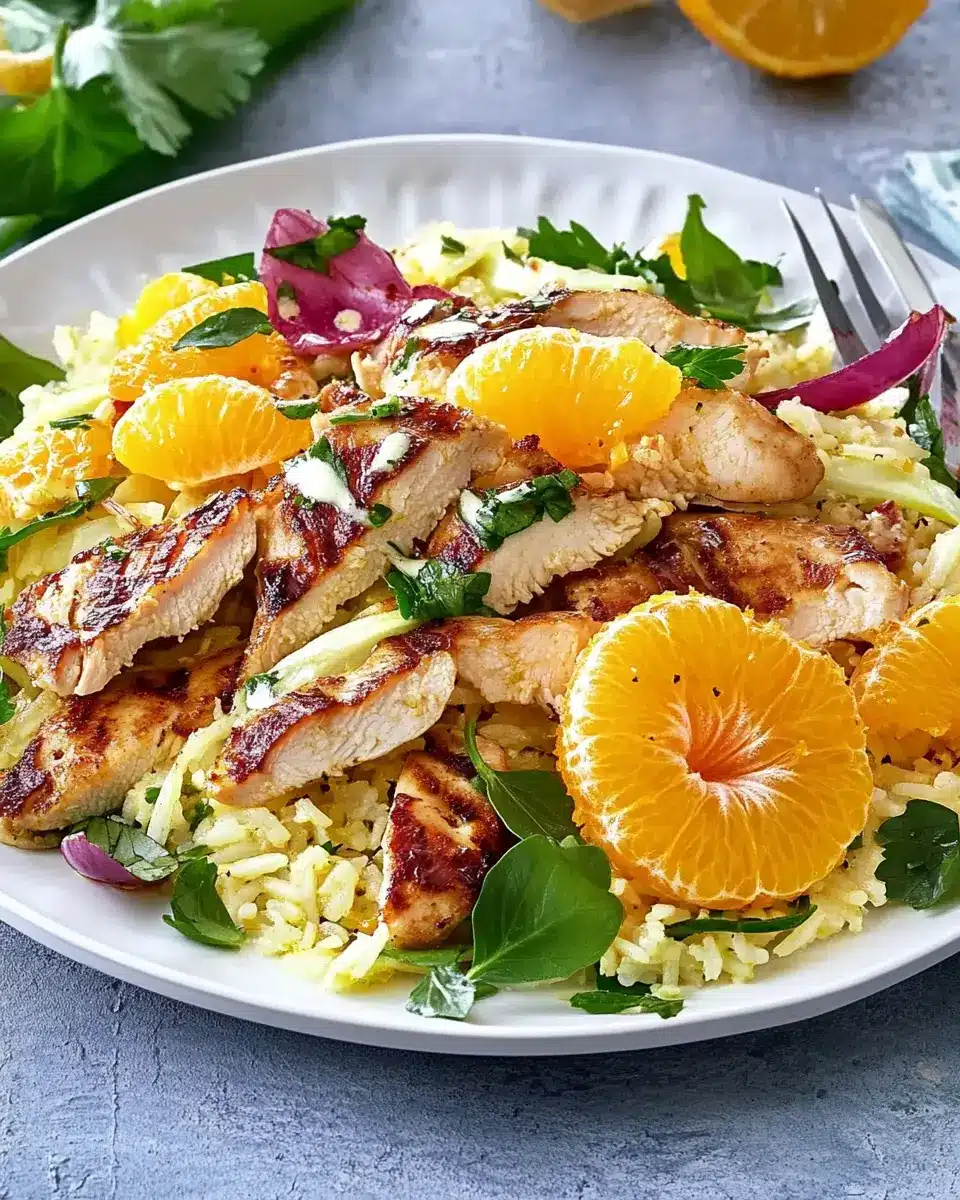 Orangen-Reis-Salat mit Chicorée: Easy Chicken Delight! 6