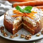 Saftiger Karottenkuchen ohne Mehl – aromatisch, gesund und unglaublich locker First Image First Image