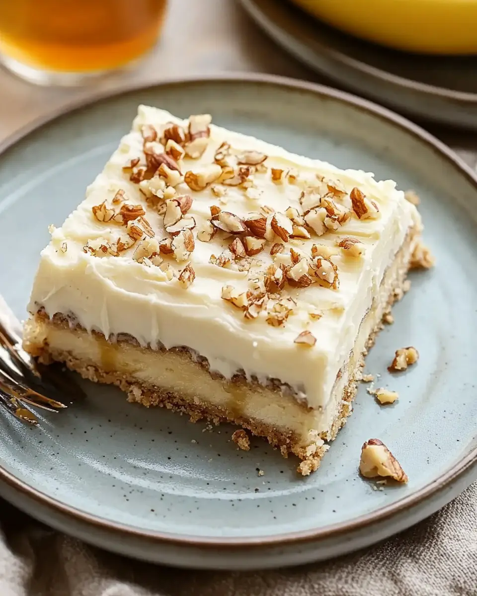 Bananenriegel mit Frischkäse – Top Rezept mit 5 einfachen Schritten First Image First Image