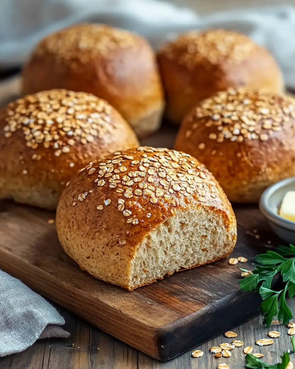 Haferflocken Vollkornbrötchen: Einfaches Rezept for Crunchy Bliss 5 qz7kuutjlvhnybiqscgm
