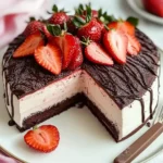 Erdbeer Schoko Torte – Einfaches Rezept mit 9 Schritten First Image First Image