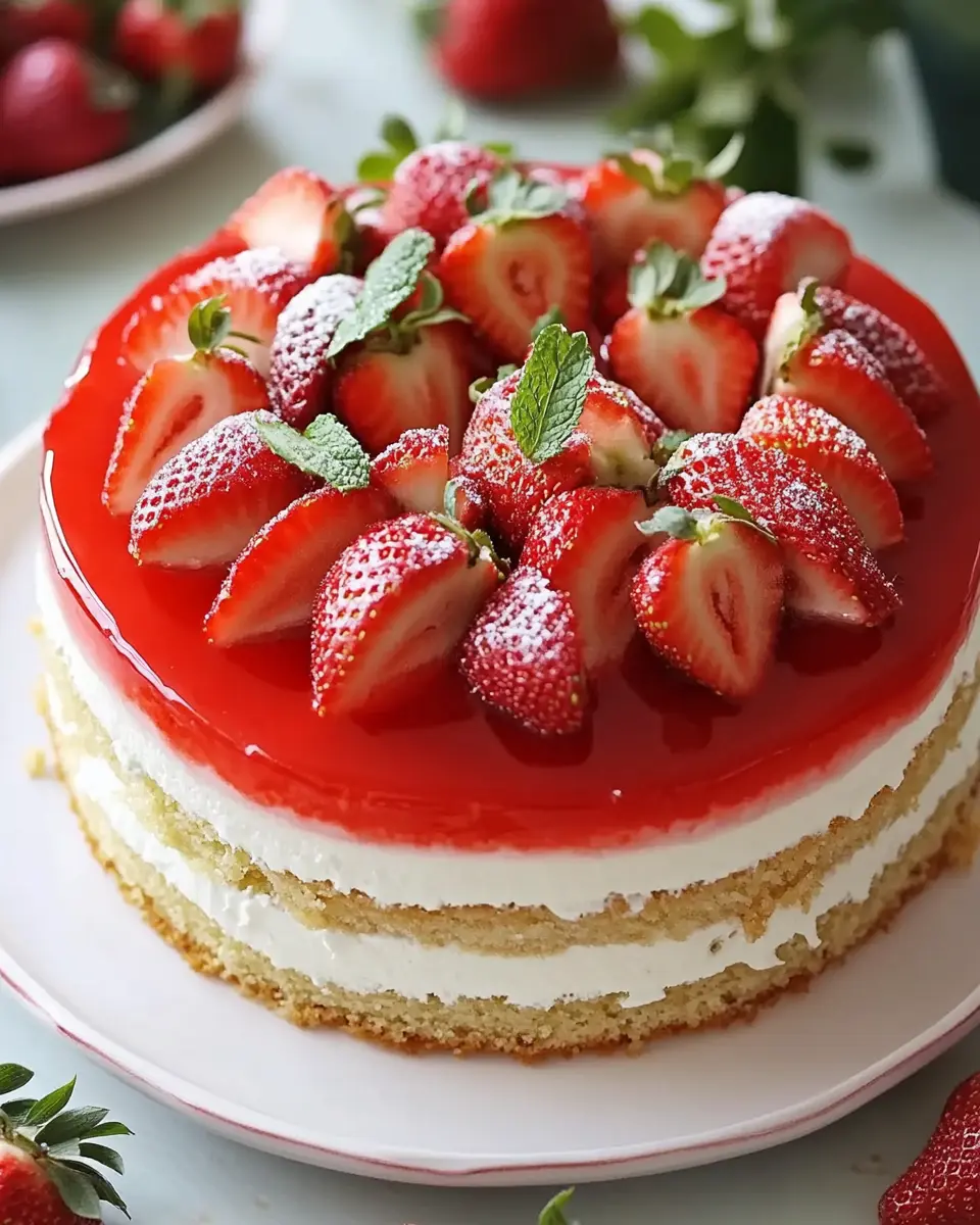 Erdbeer Joghurt Torte: The Best Summer Delight in 3 Layers 6 so26dc6ntsywke6mqk14
