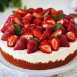 Erdbeerkuchen mit Mascarpone First Image First Image