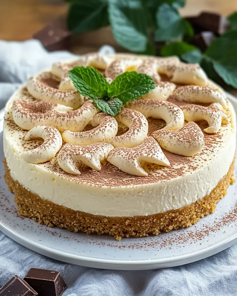 Cremiger Vanillekipferl Cheesecake First Image First Image