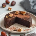 Saftiger Schoko Dattel Kuchen ohne Zucker – Gesundes Genussrezept First Image First Image
