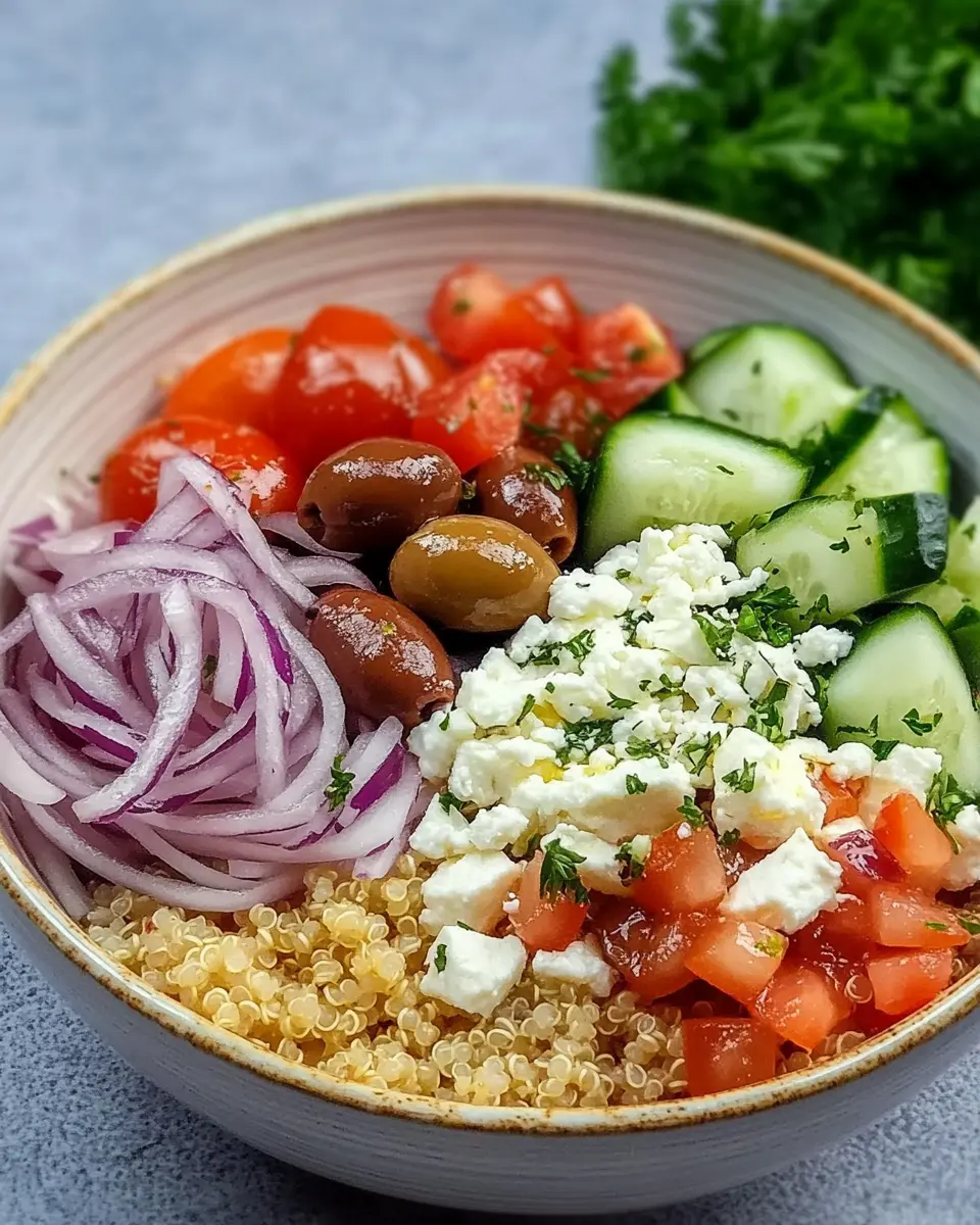 Griechische Bowl – Bestes Rezept First Image First Image