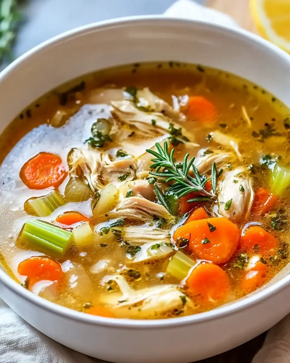 Hühnersuppe wie bei Carrabba – Rezept & Tipps First Image First Image