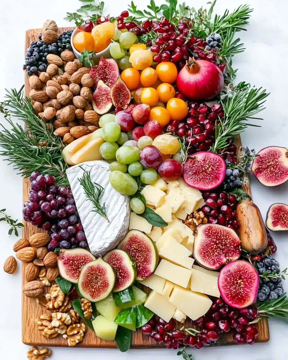 Weihnachtliche Snack- und Käseplatte: Easy Holiday Delight 6