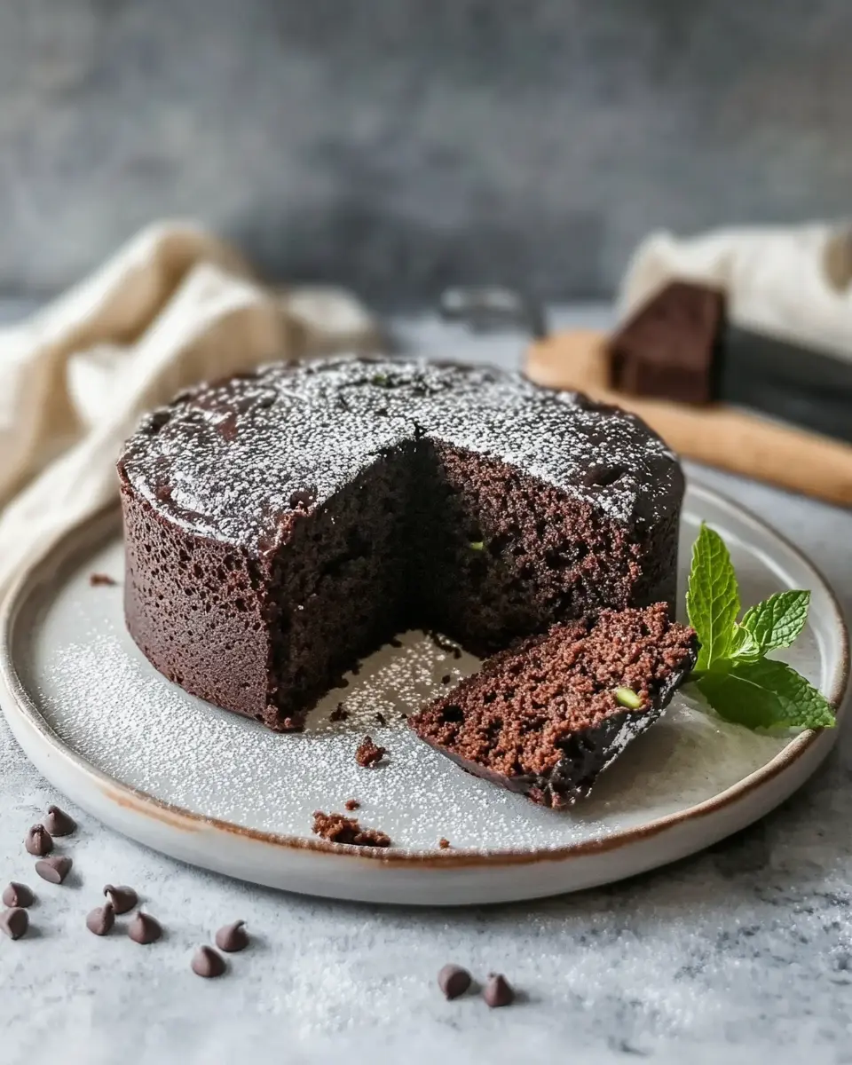 Zucchini Schoko Kuchen: Indulgent, Vegan Bliss Awaits! 5