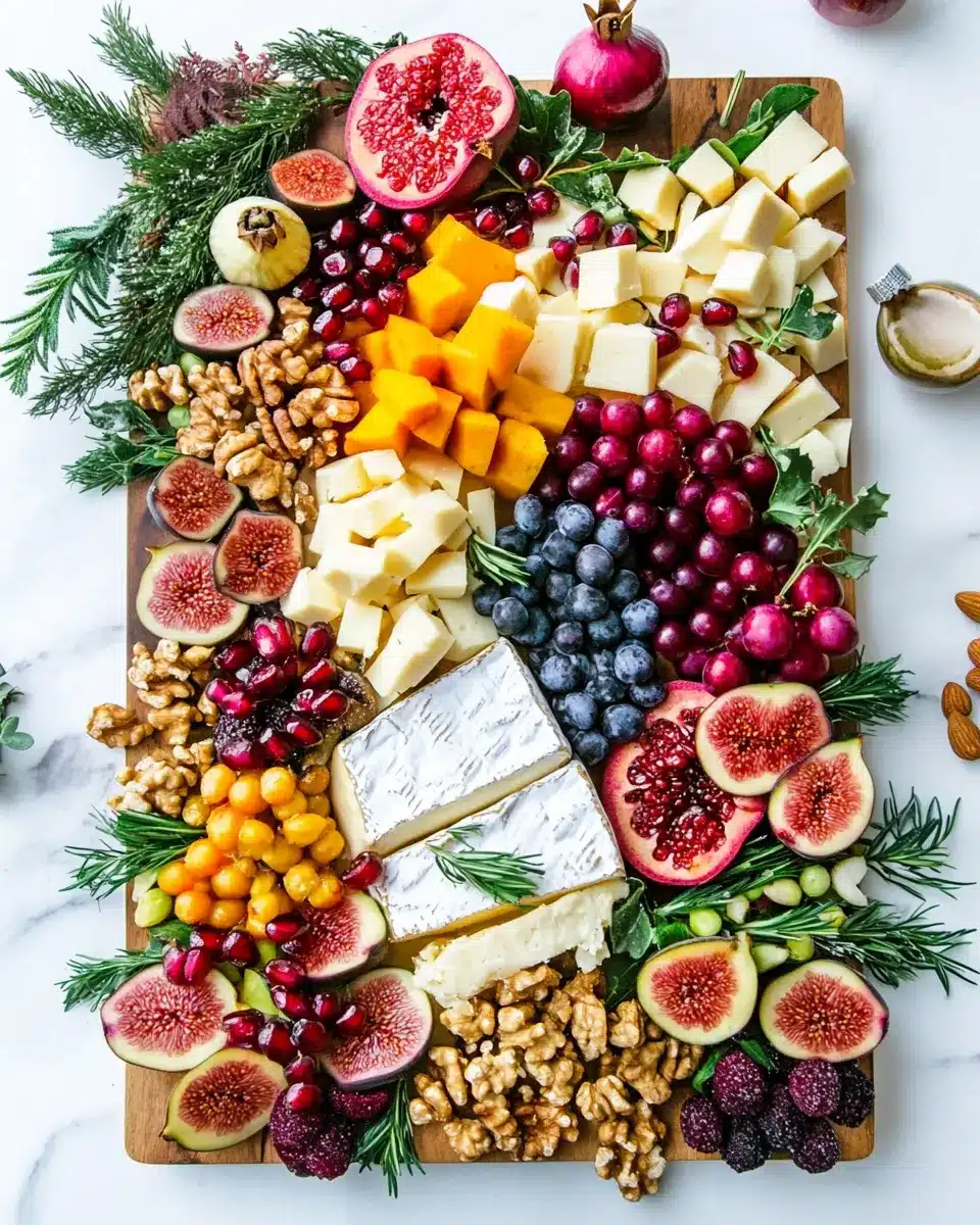 Weihnachtliche Snack- und Käseplatte First Image First Image