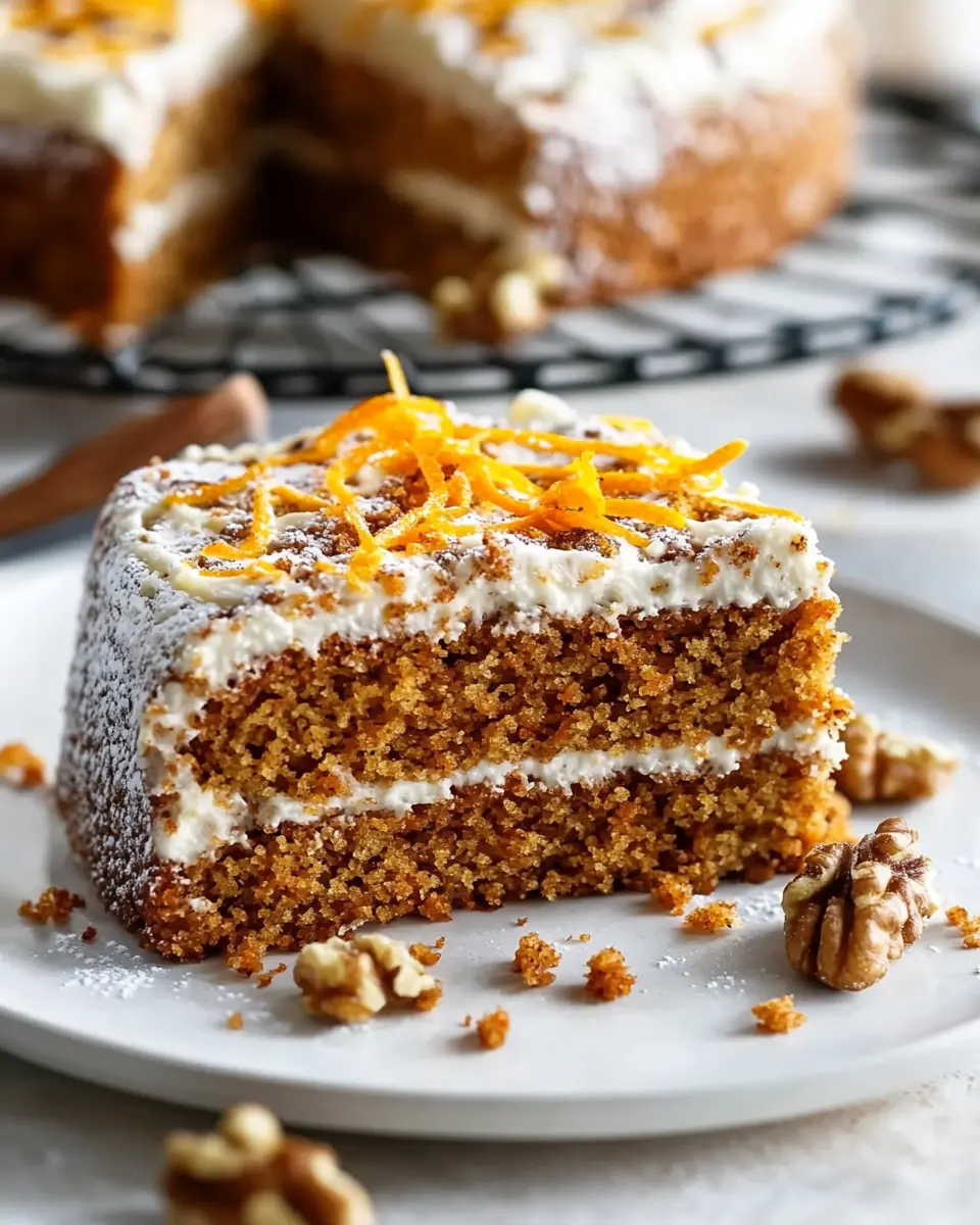 Saftiger Karottenkuchen ohne Mehl – aromatisch, gesund und unglaublich locker First Image First Image