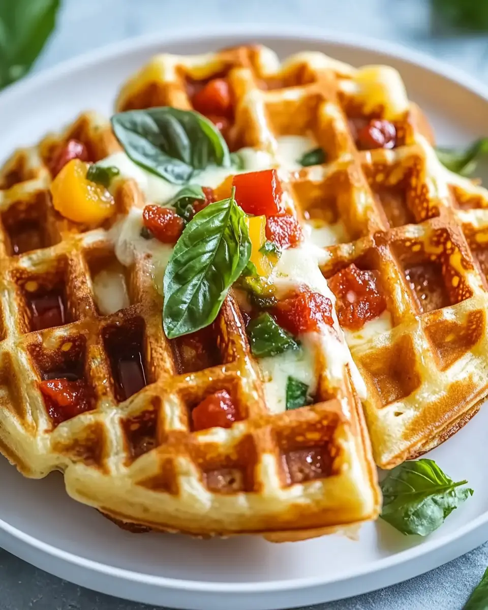 Herzhafte Pizza Waffeln: Irresistibly Cheesy Comfort Food! 7