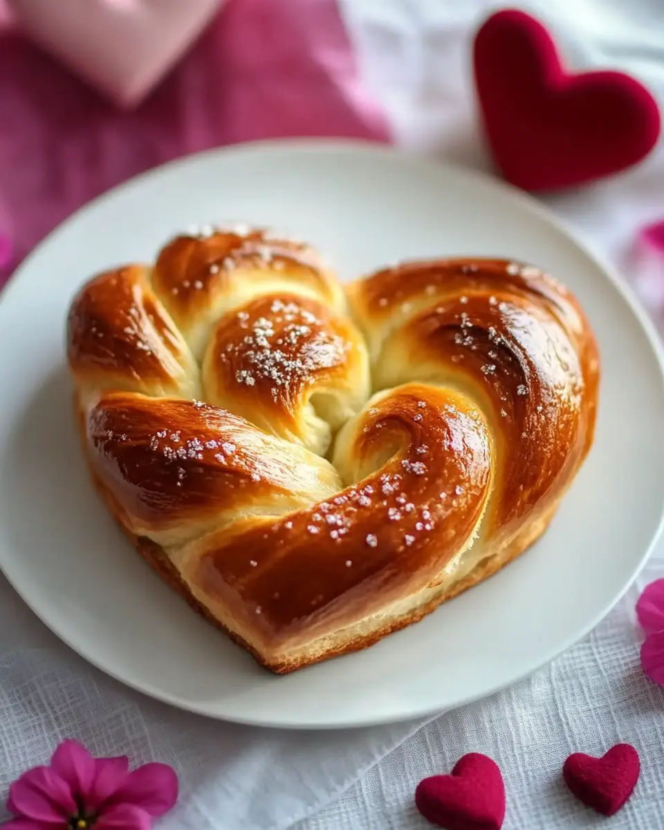 Zopfherzen zum Valentinstag – Bestes Rezept First Image First Image