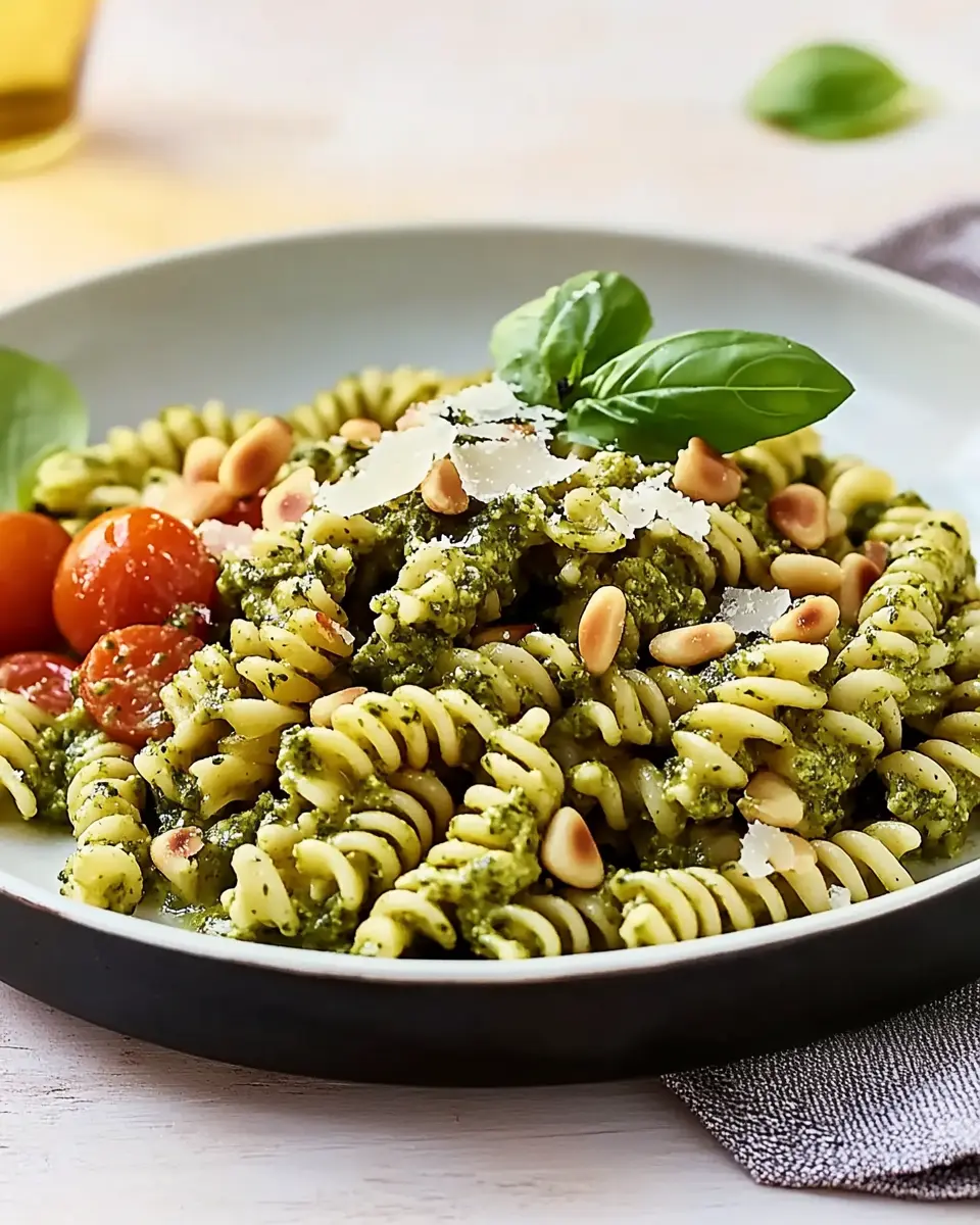 Fusili mit Pesto 2 First Image