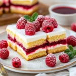 Butterkekskuchen mit Himbeeren First Image First Image