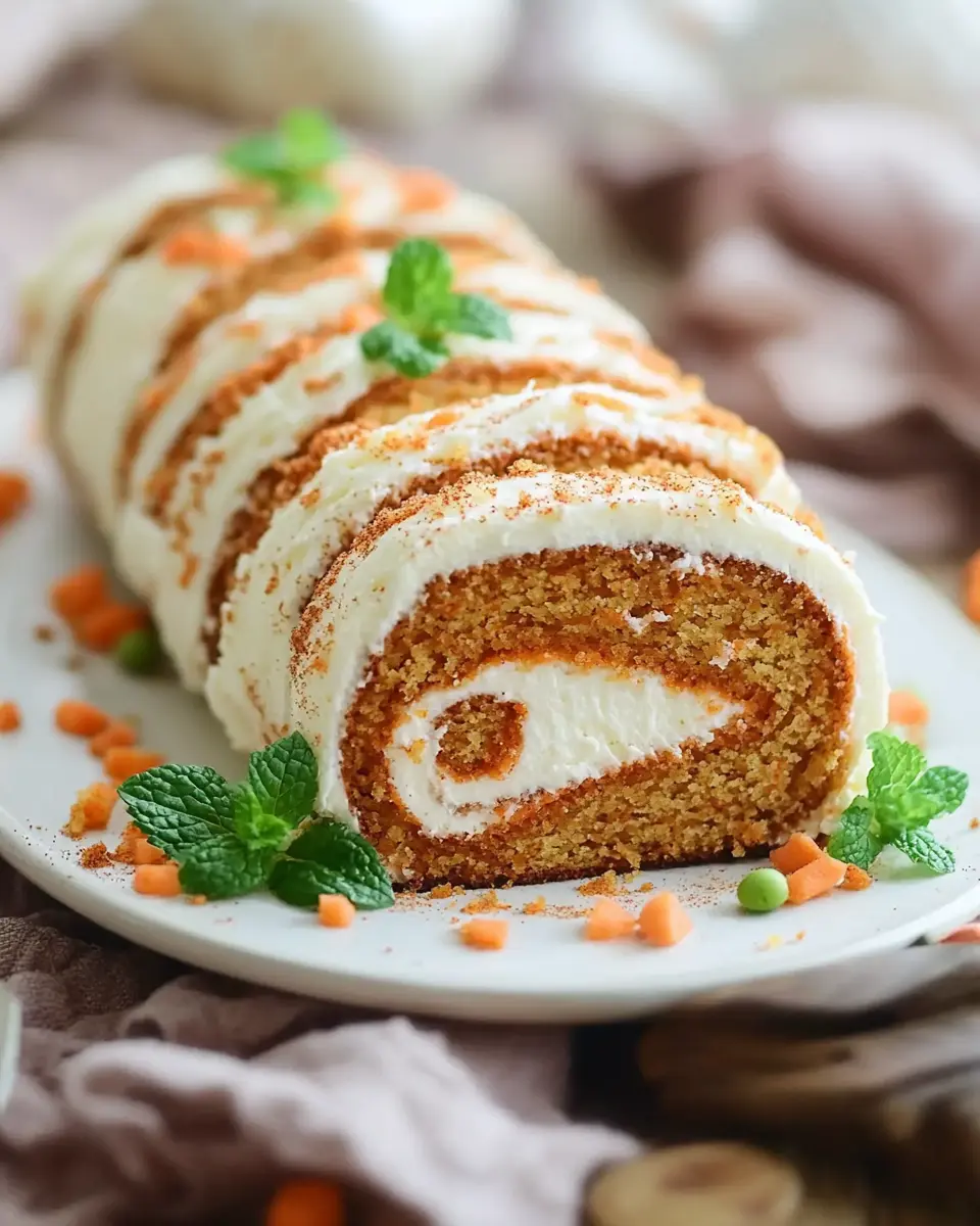 Karottenkuchenrolle – Saftig & einfach Rezept #1 First Image First Image