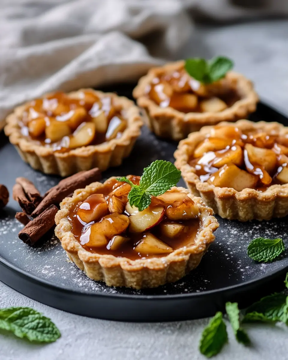 Tartelettes mit karamellisierten Äpfeln First Image First Image