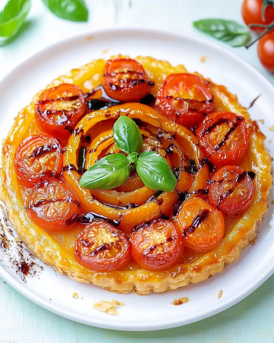 Tomaten Tarte Tatin – schnell & einfach First Image First Image