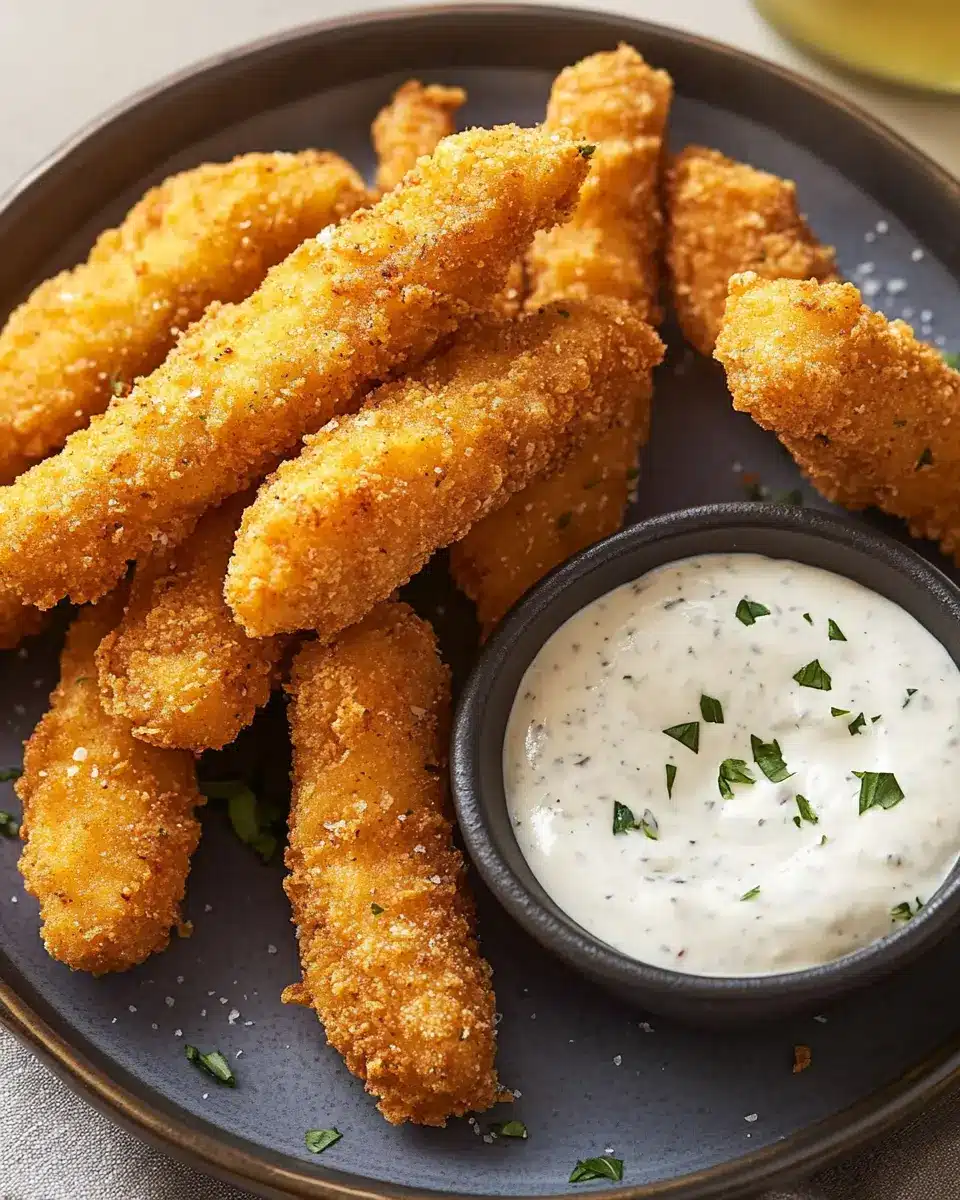 Hähnchen-Sticks mit Ranch Dip: Juicy Bites Everyone Loves 5