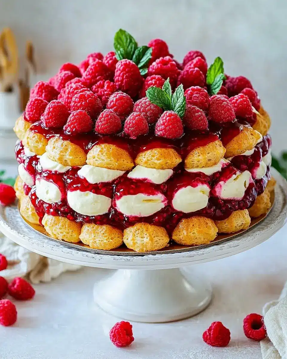 Windbeuteltorte mit Himbeeren: Easy Bliss for Home Chefs 6 drna1odhaiudihziu8wc