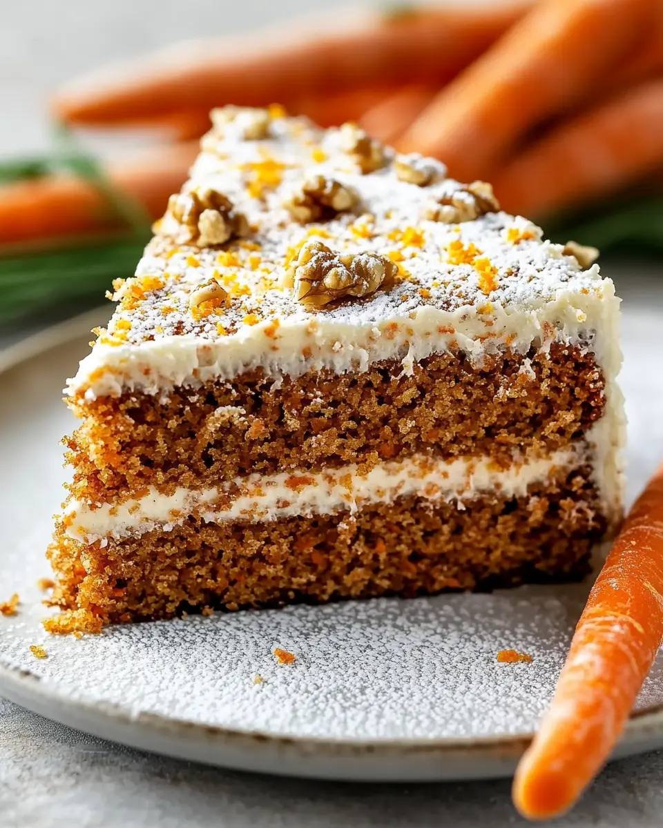 Saftiger Karottenkuchen ohne Mehl – aromatisch, gesund und unglaublich locker First Image First Image