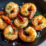 Gebratene Scampi mit Chili Knoblauch Salz First Image First Image