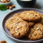 Vegane Kichererbsen Cookies – gesunde, saftige Protein-Cookies ohne Ei und Milch First Image First Image