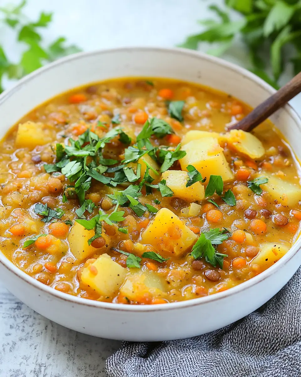 Kartoffel-Linsen-Eintopf: Cozy Comfort for Home Chefs 6