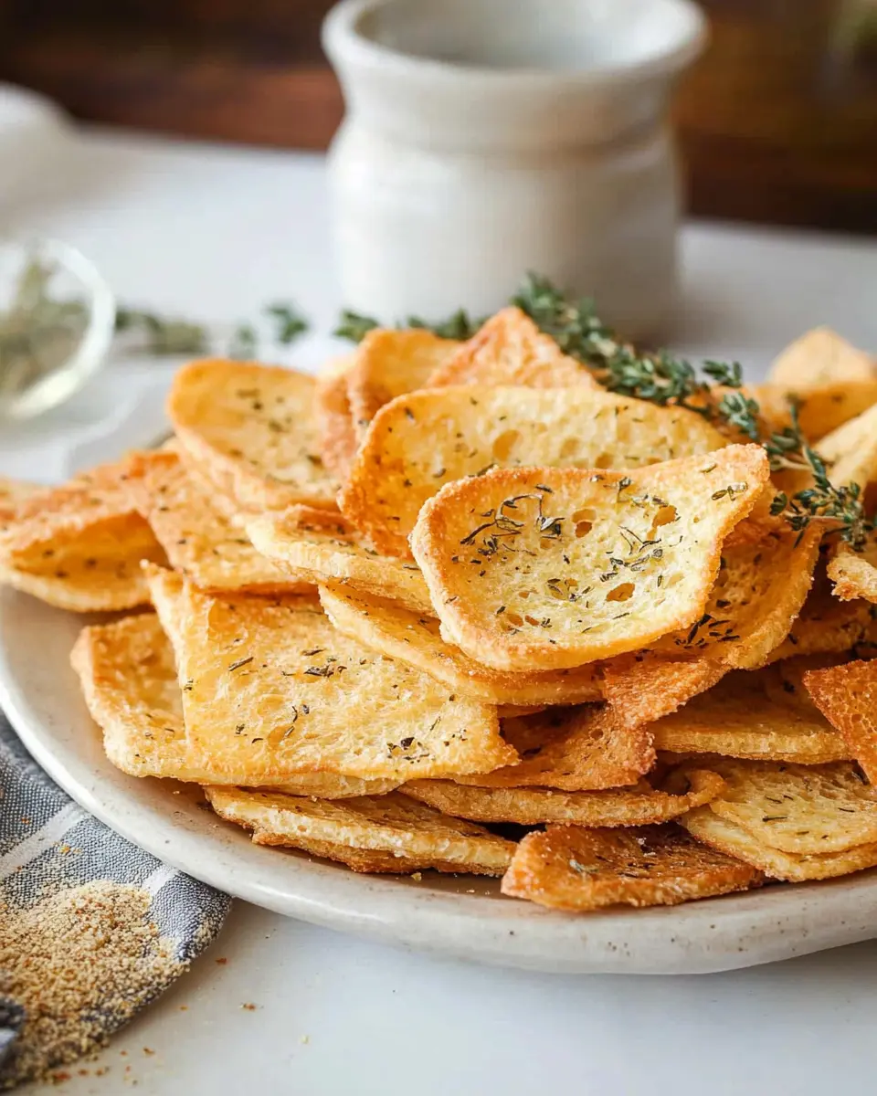 Brotchips einfach selber machen First Image First Image