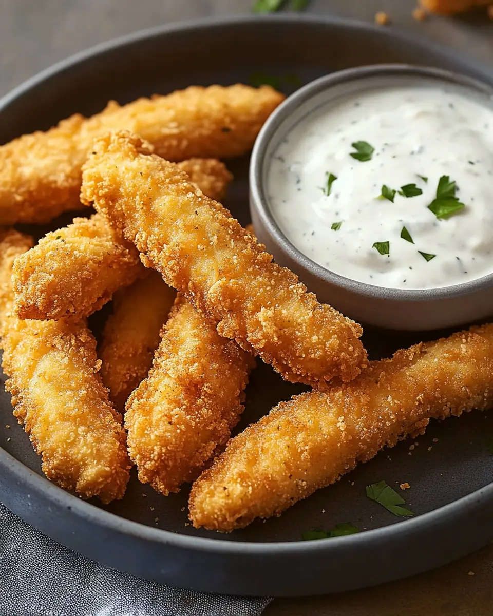 Hähnchen-Sticks mit Ranch Dip: Juicy Bites Everyone Loves 6