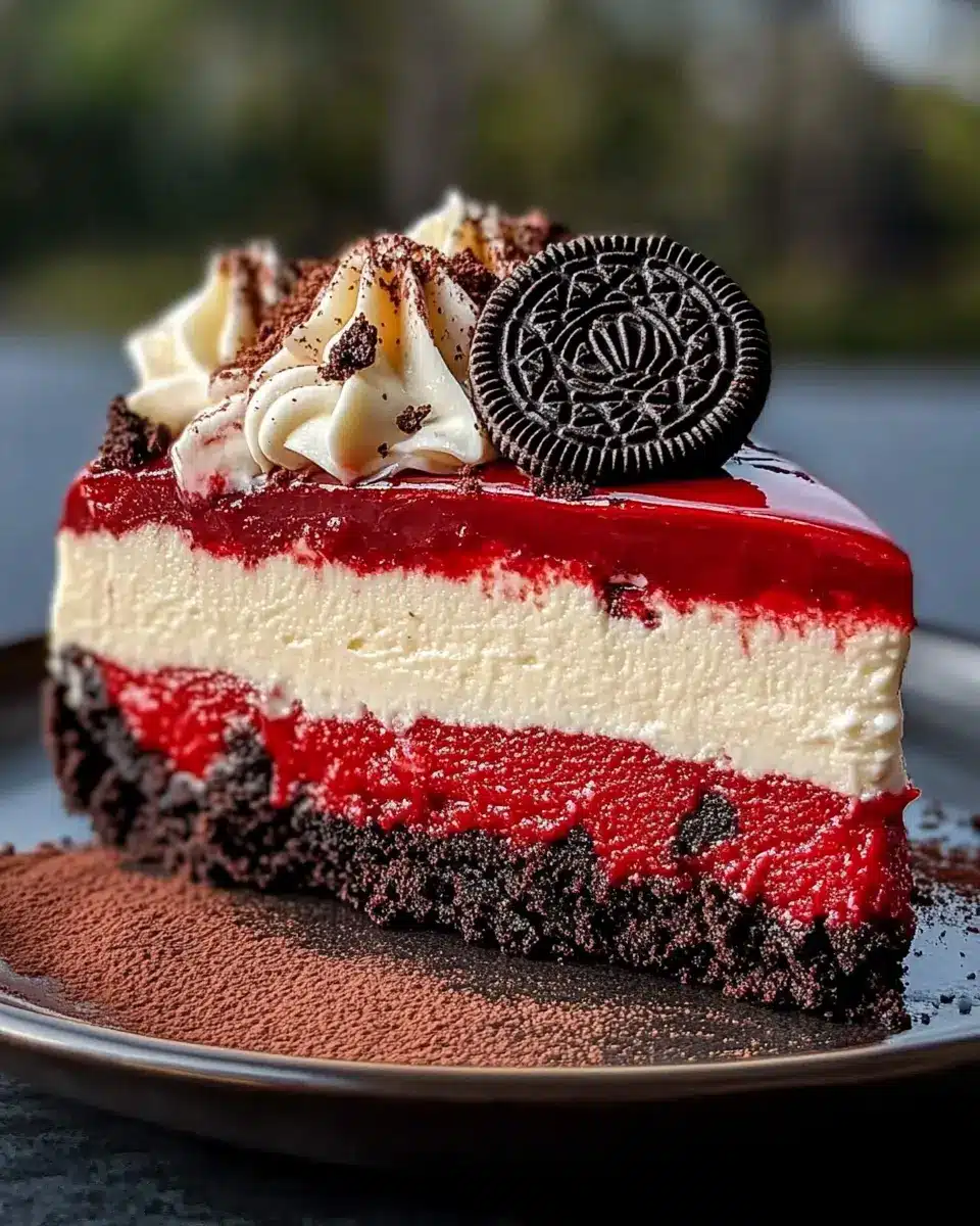 Oreo Red Velvet Cheesecake First Image First Image