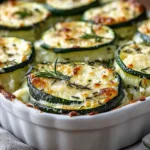 Zucchini-Auflauf mit Hüttenkäse und Parmesan First Image First Image