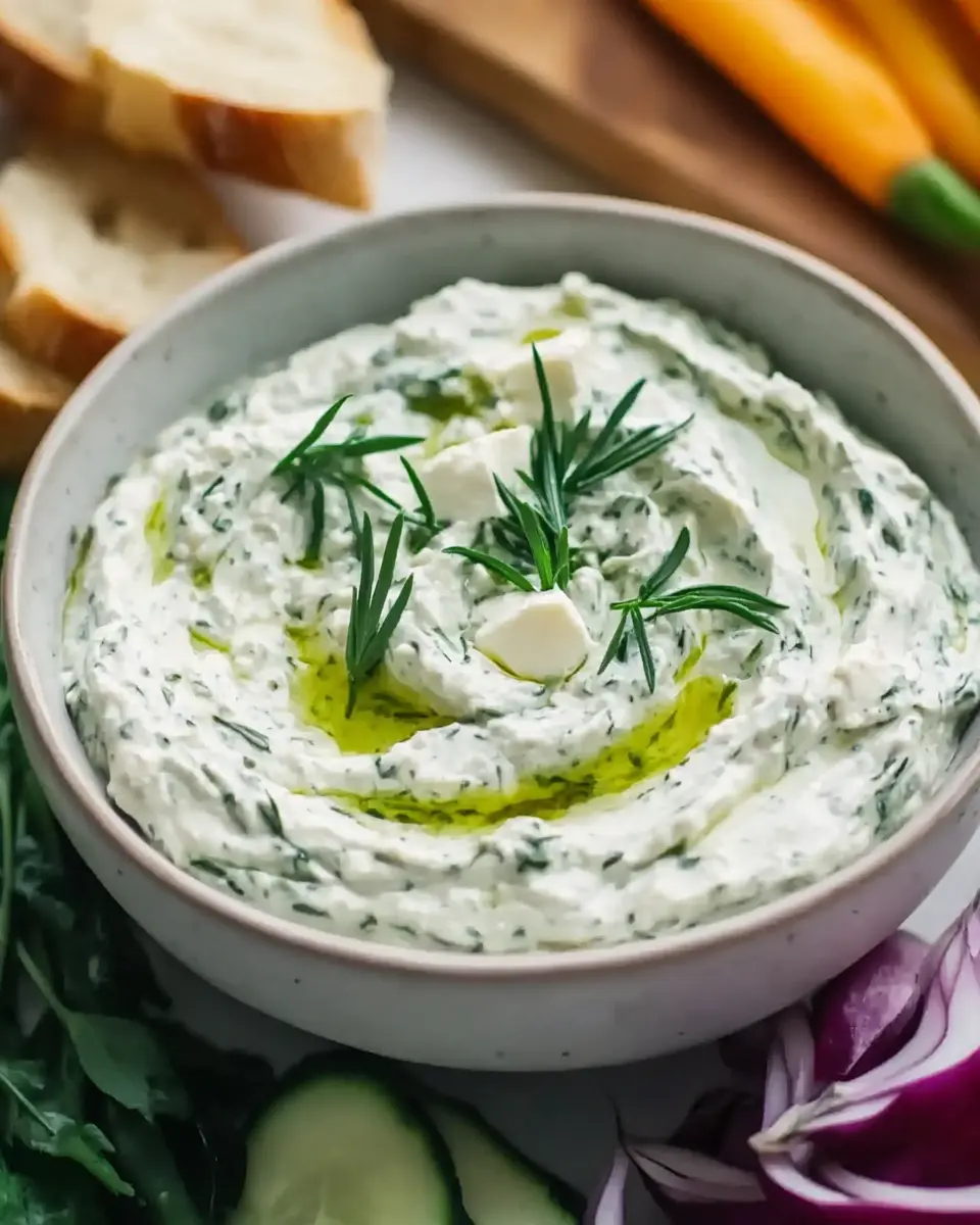 Bärlauch Feta Dip: The Creamy Spring Must-Have for Any Dish 6