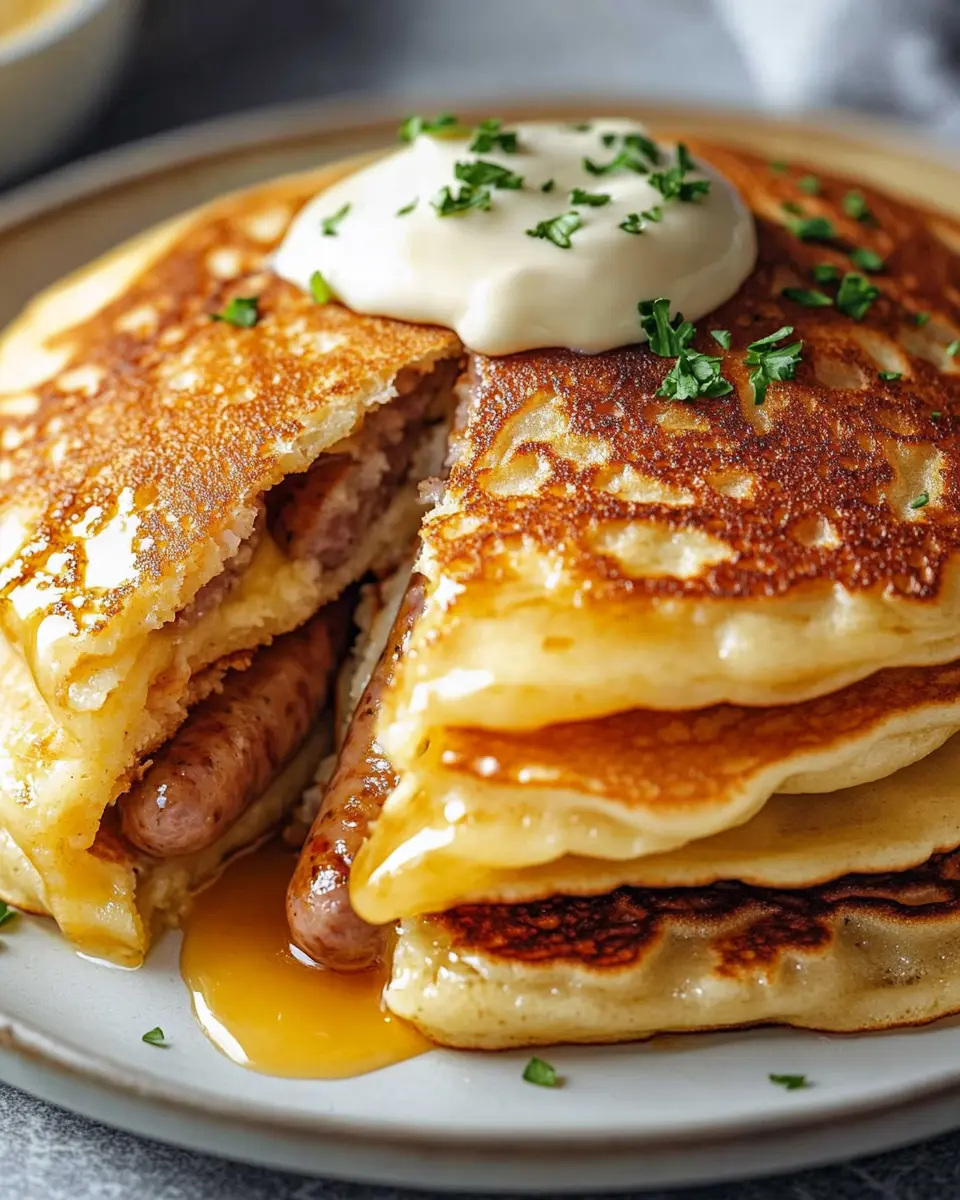 Wurst-getauchte Pfannkuchen-Delikatesse: A Juicy Twist on Flavor 5