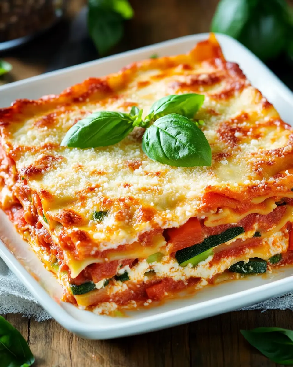 Gemüselasagne, mein bestes Rezept First Image First Image