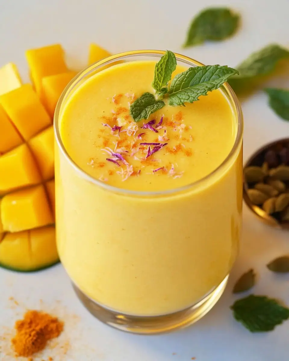Original indischer Mango-Lassi First Image First Image